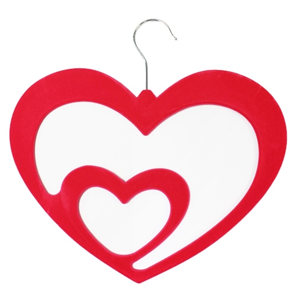 Picture of Velvet Touch Love Heart Scarf Hangers