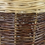 Picture of Medium Two Tone Willow Log Basket