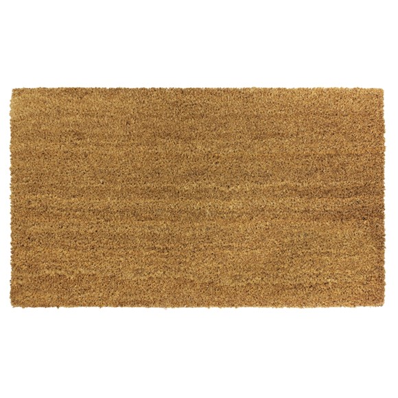 Picture of Manor Plain Latex Coir Doormat 40x60cm - Natural
