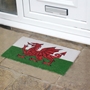 Picture of Welsh Flag Latex Coir Doormat 40x70cm