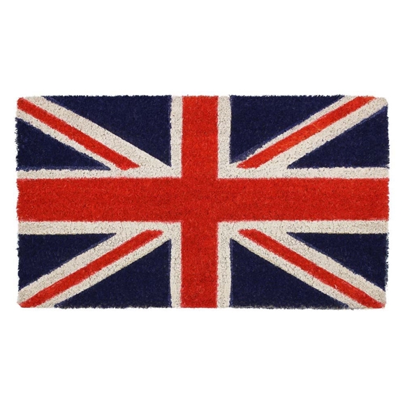 Picture of Union Jack Latex Coir Doormat 40x70cm