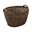 Picture of Oval Dark Log Basket