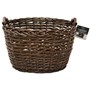 Picture of Oval Dark Log Basket
