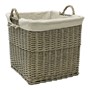 Picture of Antique Wash Lined Log Basket