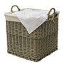 Picture of Antique Wash Lined Log Basket