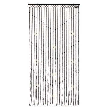 Picture of Tuscany Hanging Wooden Beaded Door Curtain Screen