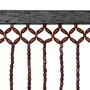 Picture of Tuscany Hanging Wooden Beaded Door Curtain Screen