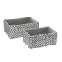 Picture of Argyle Rectangular Paper Storage Baskets