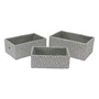 Picture of Argyle Rectangular Paper Storage Baskets