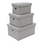 Picture of Argyle Rectangular Paper Storage Boxes