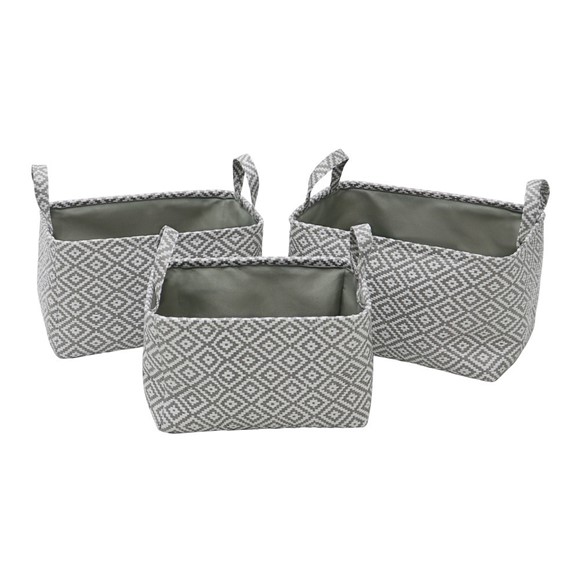 Picture of Argyle Rectangular Paper Storage Baskets