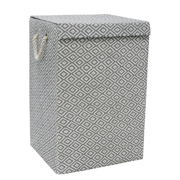 Picture of Argyle Foldable Paper Laundry Hamper