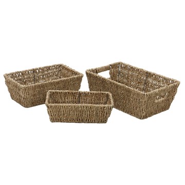 Picture of Seagrass Rectangular Storage Baskets
