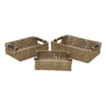 Picture of Seagrass Rectangular Storage Baskets
