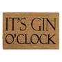 Picture of Gin O'Clock Latex Coir Doormat 40x60cm
