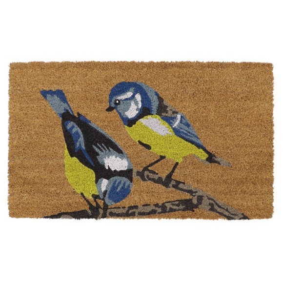 Picture of Birds Latex Coir Doormat 45x75cm