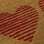 Picture of Hearts Latex Coir Doormat 45x75cm