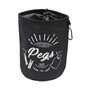 Picture of Large Peg Bag with Clip - Black