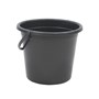Picture of 10 Litre Round Recycled Plastic Bucket - Grey
