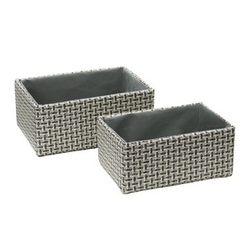 Picture of Silva Rectangular Fabric Storage Baskets