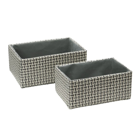 Picture of Silva Rectangular Fabric Storage Baskets
