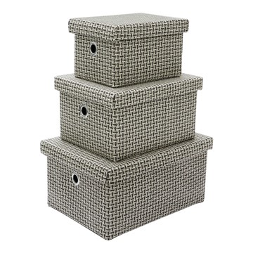 Picture of Silva Rectangular Fabric Storage Boxes