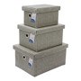 Picture of Silva Rectangular Fabric Storage Boxes
