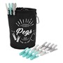 Picture of 144 Plastic Pegs and Large Peg Bag