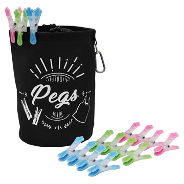 Picture of Prism 144 Soft Touch Flower Pegs & Peg Bag