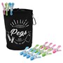 Picture of Prism 144 Soft Touch Flower Pegs & Peg Bag