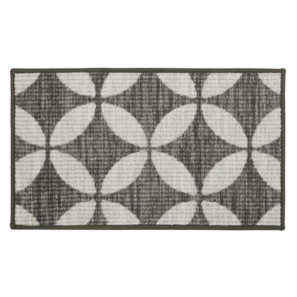 Picture of Fiora Indoor Mat  - Pewter 44x75cm approx.