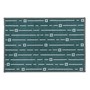 Picture of Savio Indoor Mat  - Teal  40x60cm