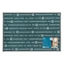Picture of Savio Indoor Mat  - Teal  40x60cm