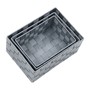 Picture of Vichy Rectangular Nylon Storage Baskets