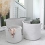 Picture of Edison Round Cotton Rope Storage Baskets