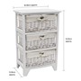 Picture of Wimborne 3 Drawer Willow Storage Unit