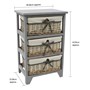 Picture of Sherborne 3 Drawer Willow Storage Unit
