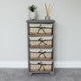 Picture of Sherborne 4 Drawer Willow Tall Storage Unit