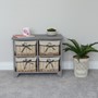 Picture of Sherborne 4 Drawer Willow Wide Storage Unit