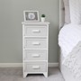 Picture of Abingdon 4 Drawer Willow Tall Storage Unit