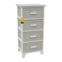 Picture of Abingdon 4 Drawer Willow Tall Storage Unit