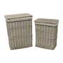 Picture of Arianna Rectangular Willow Laundry Baskets + Bins