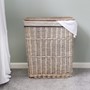 Picture of Arianna Rectangular Willow Laundry Baskets + Bins