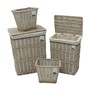 Picture of Arianna Rectangular Willow Laundry Baskets + Bins