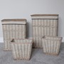 Picture of Arianna Rectangular Willow Laundry Baskets + Bins