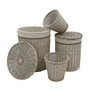 Picture of Arianna Round Willow Laundry Baskets + Bins