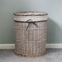 Picture of Arianna Round Willow Laundry Baskets + Bins