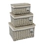 Picture of Arianna Rectangular Willow Storage Hampers