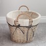 Picture of Arianna Oval Willow Storage Basket