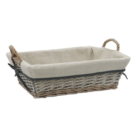 Picture of Arianna Rectangular Willow Storage Basket